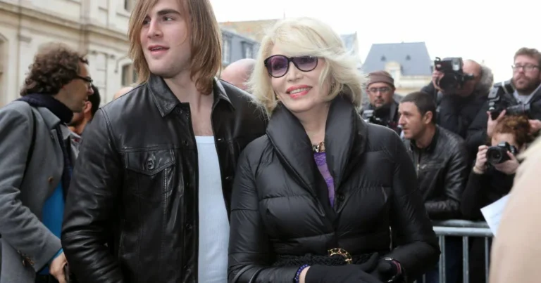 Amanda.Lear Et Son Fils