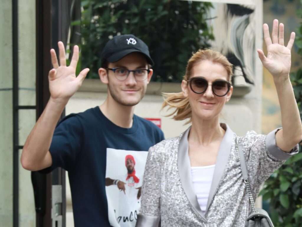Céline Dion Et Son Fils