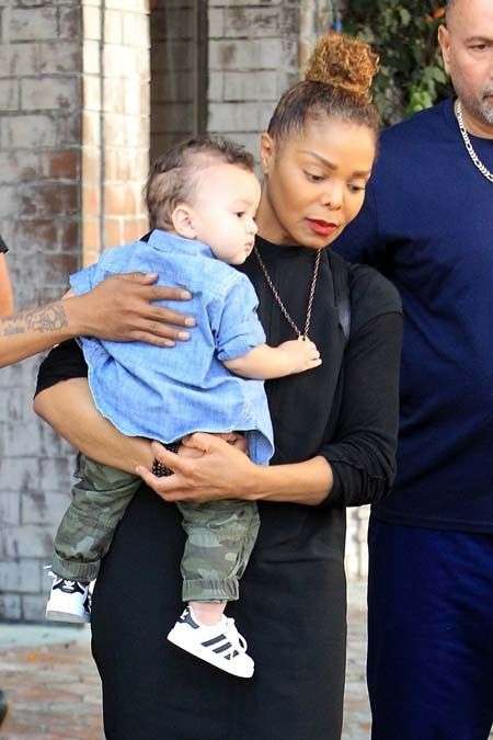 Janet Jackson Et Son Fils