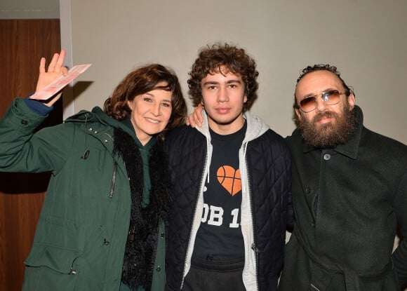 Valérie Lemercier Et Son Fils