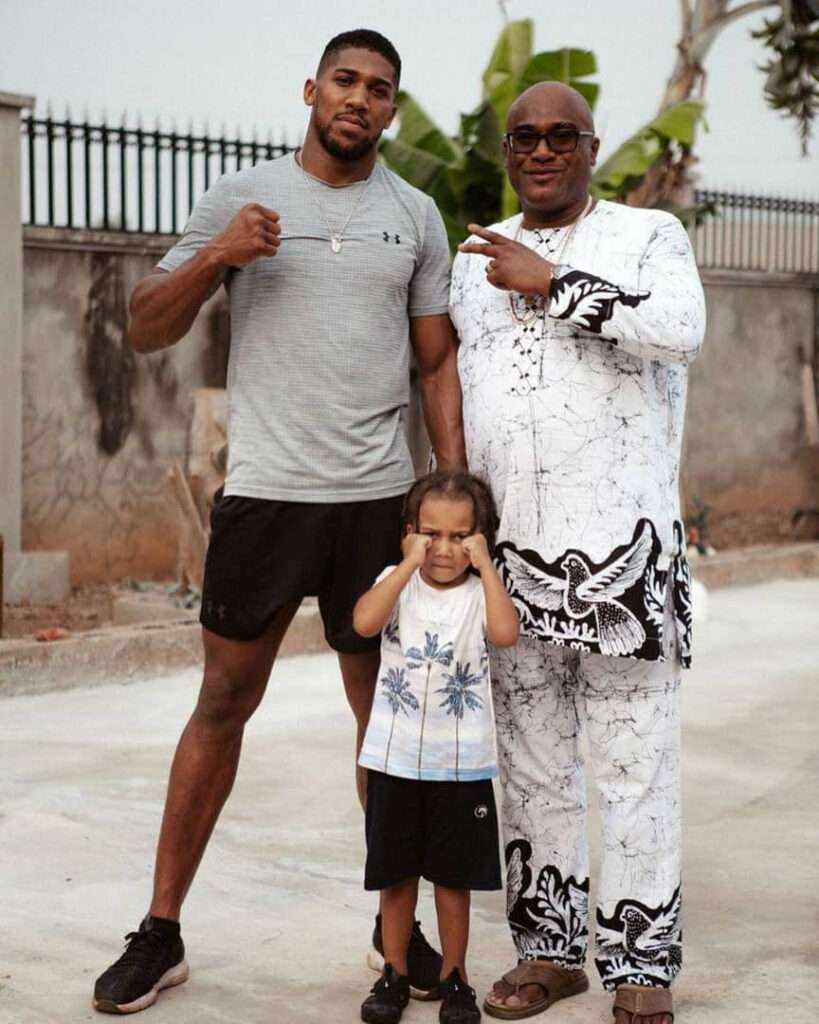 Anthony Joshua Origine Parents