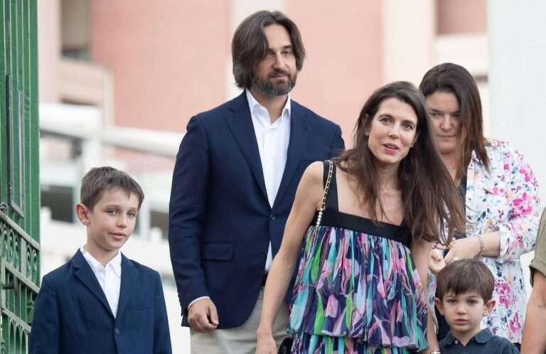 Charlotte Casiraghi Et Ses Fils