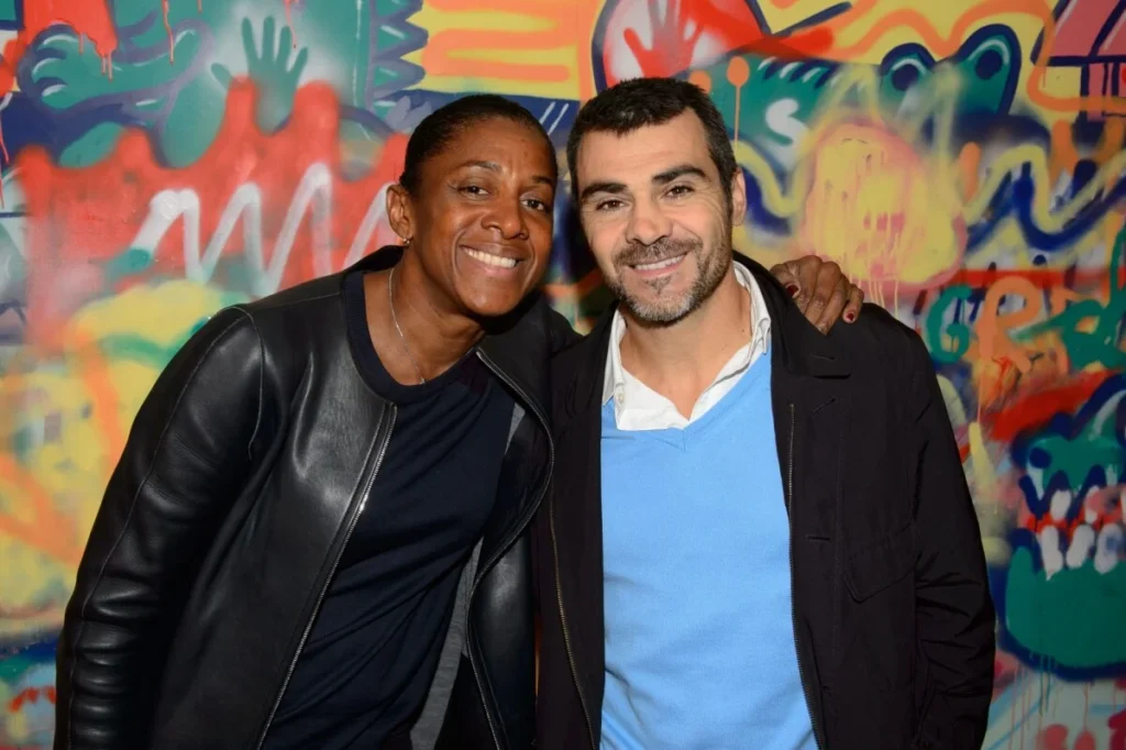 Marie-José Pérec Et Son Mari Marie-José Pérec Et Son Mari