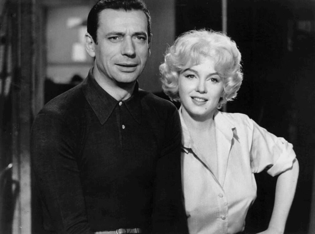 Yves Montand Maryline Monroe