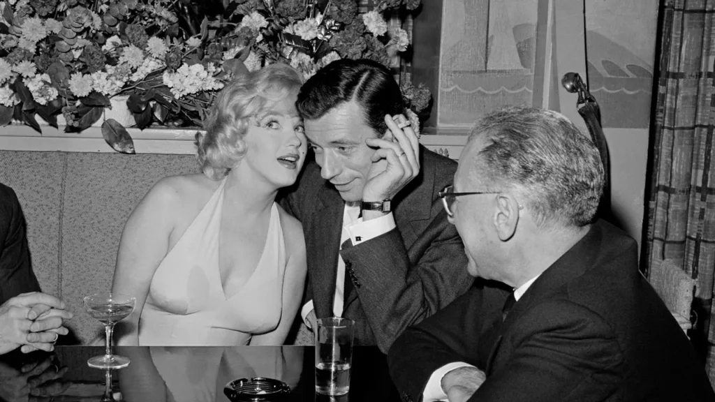 Yves Montand Maryline Monroe