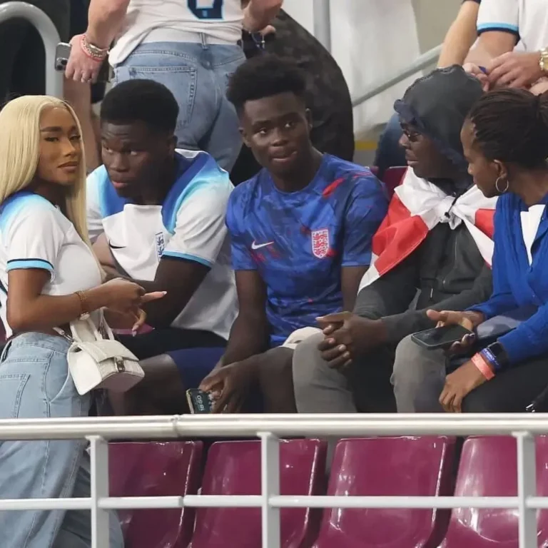 Bukayo Saka Copine